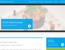 Tablet Screenshot of culinaryarts.com